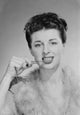 Elegant Young Woman Brushing Teeth Fine Art Print