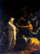 Ghost of Samuel Called Before Saul Fine Art Print by Salvator Rosa