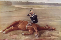 A Scout from the Carabiniers Fine Art Print - British Army Cavalry