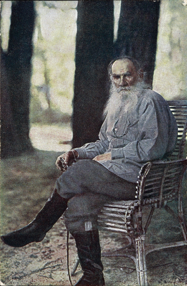 Leo Tolstoy Fine Art Print - Russian Author Poster