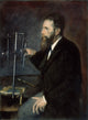 W.C. Roentgen Fine Art Print - German Physicist Oil Overlay