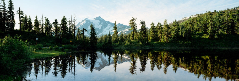 Reflection of Mt Shuksan in Picture Lake - Fine Art Print