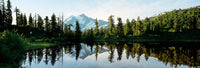 Reflection of Mt Shuksan in Picture Lake - Fine Art Print