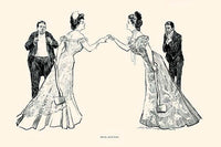 Heated Rivalry Fine Art Print by Charles Dana Gibson
