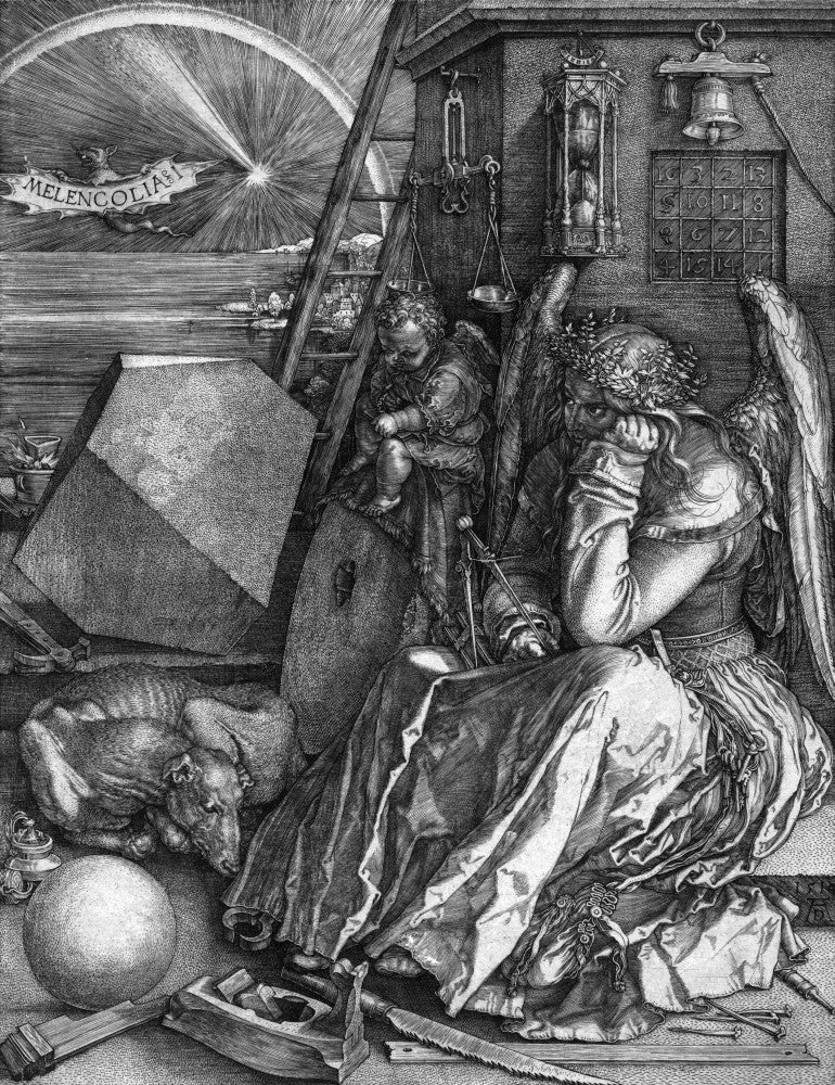Melancolia I Fine Art Print by Albrecht Dürer | Granger Collection