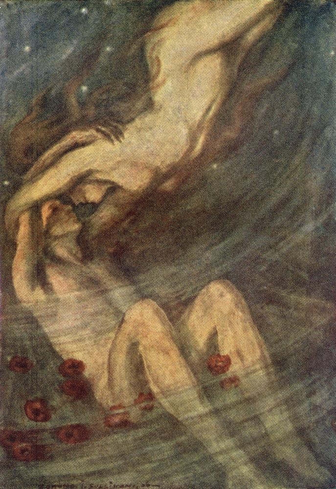 Diana and Endymion Fine Art Print by Hilary Jane Morgan