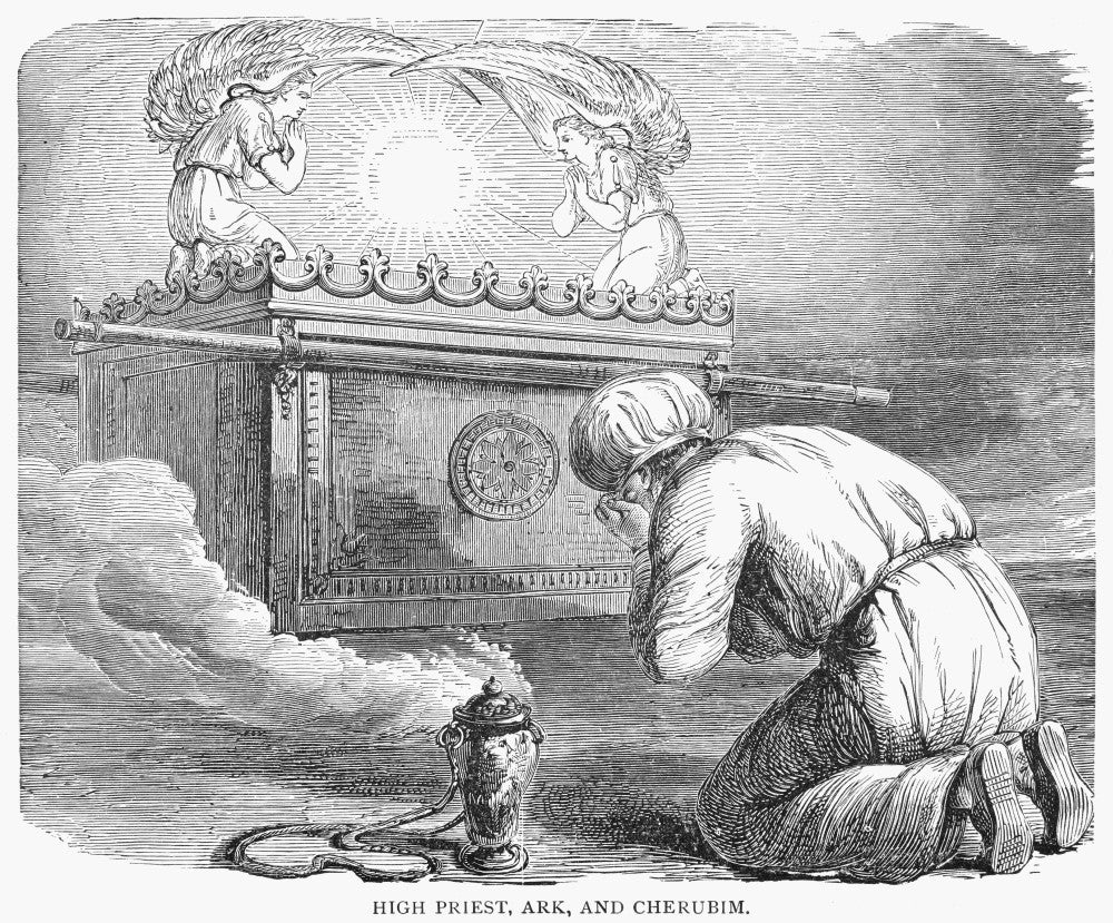 Ark of the Covenant Fine Art Print - High Priest Prayer Scene