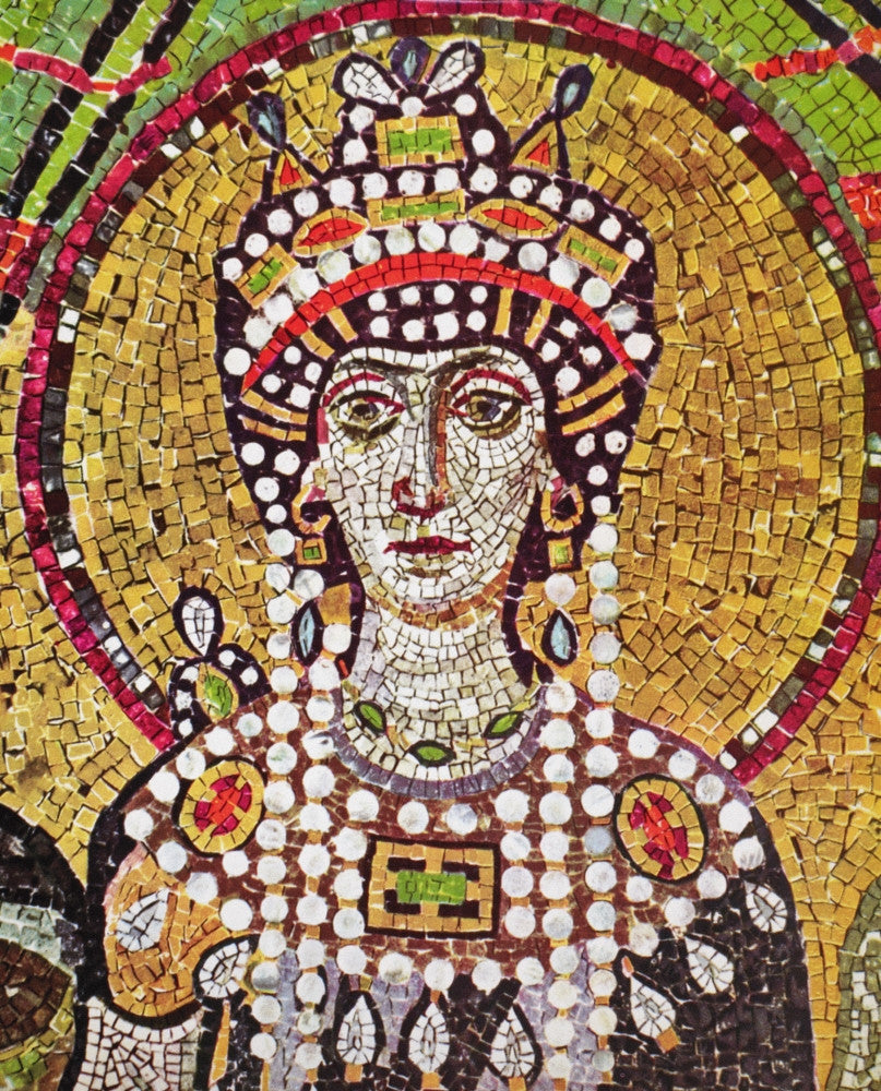 Theodora, Empress of the Byzantine Empire Fine Art Print by Granger Collection