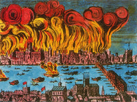 Great Fire of London 1666 Fine Art Print | Posterazzi