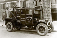 Vintage Tow Truck Photograph - Fine Art Print by Unknown