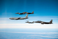 F-15E Strike Eagle Refueling Fine Art Print by Stocktrek Images