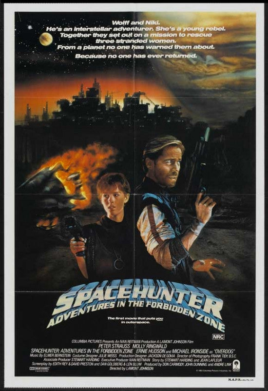 Spacehunter: Adventures in the Forbidden Zone Movie Poster Print 27x40