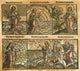 Bible: The Creation Woodcut Print - Miles Coverdale 1535