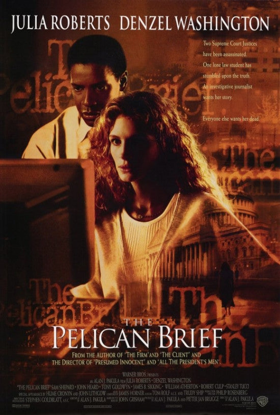 The Pelican Brief Movie Poster Print (27x40) | Posterazzi
