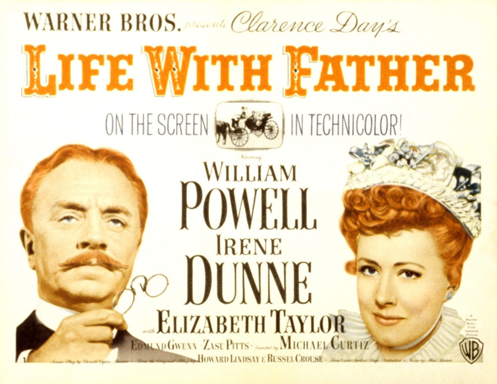 Life With Father Movie Poster Masterprint - 1947 Classic Film