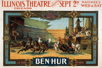 Lew Wallace's History Theatrical Production Poster Print