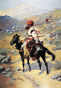 Fur Trapper, 1889 - Nan Native American Art by Frederic Remington