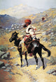 Fur Trapper, 1889 - Nan Native American Art by Frederic Remington