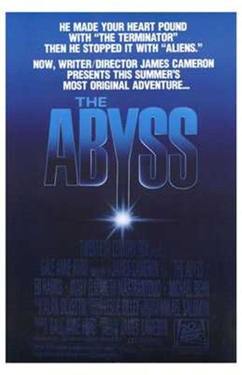 The Abyss Movie Poster (11x17) | Classic Sci-Fi Decor