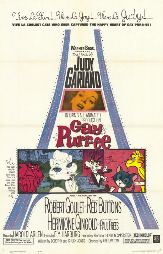 Gay Purr-ee Movie Poster Print 27x40 | Posterazzi