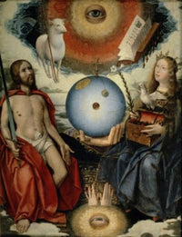 A Christian Allegory Fine Art Print by Jan Provost - Louvre