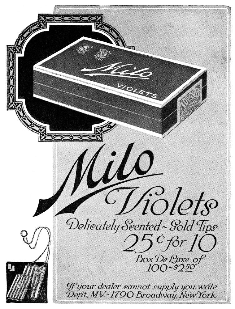 Ad: Cigarettes, 1919 - American Advertisement Poster Print