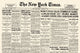 Wall Street Crash 1929 New York Times Front Page Poster Print by Granger Collection