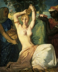 La Toilette d'Esther Fine Art Print by Theodore Chasseriau