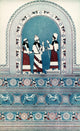 Assyrian King Presenting Before Nabu Fresco Print - Granger Collection