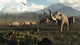 Columbian Mammoths and Bison on the Ancient Plains Fine Art Print