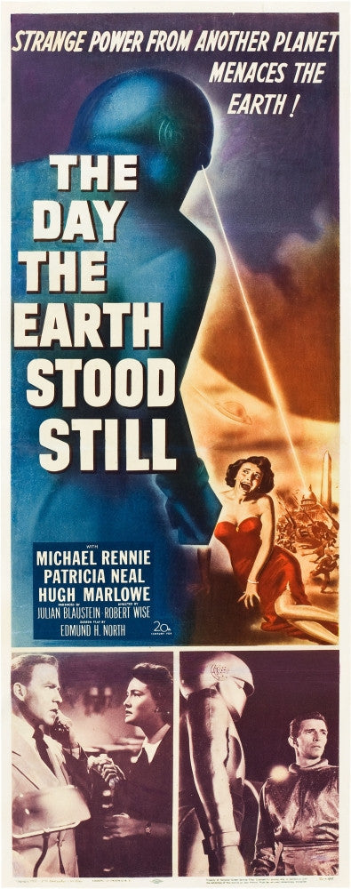 The Day The Earth Stood Still Movie Poster Fine Art Print