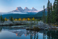 Lake with Mountains Fine Art Print - Beaverlodge, Alberta