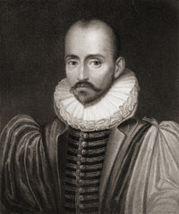 Michel Eyquem De Montaigne Fine Art Print - Gallery of Portraits