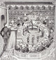 King Arthur and the Knights of the Round Table Fine Art Print - 14th Century Miniature