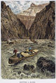 John Wesley Powell's 1869 Colorado River Expedition Fine Art Print