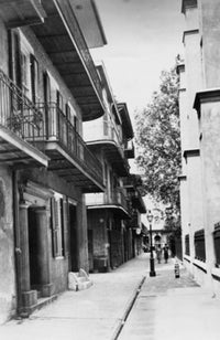 USA Louisiana New Orleans Pirates Alley Fine Art Print