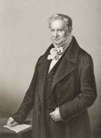 Baron Von Humboldt Fine Art Print - Engraving by D.J. Pound