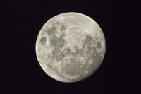 The Moon from Southern Hemisphere - Melbourne, Australia Poster Print