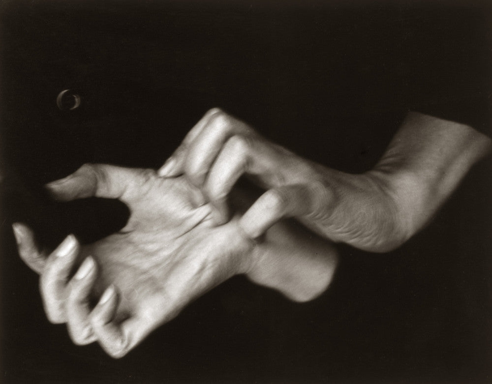 Georgia O'Keeffe's Hands Fine Art Print by Alfred Stieglitz