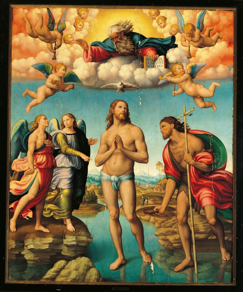Baptism Of Christ Fine Art Print - Available in Multiple Sizes