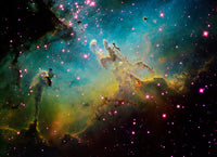 M16 the Eagle Nebula Fine Art Print by Ken Crawford