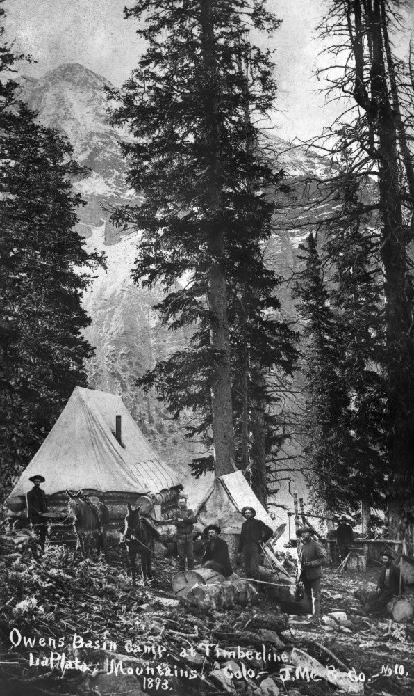 Colorado Mining Camp Fine Art Print - 1893 Photography by Charles Goodman