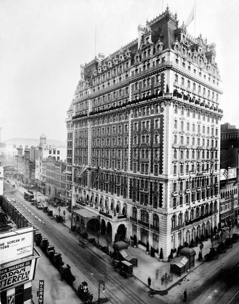 Historic Knickerbocker Hotel Photograph - New York City C1905