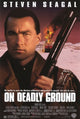 On Deadly Ground Movie Poster | Classic Action Film Décor