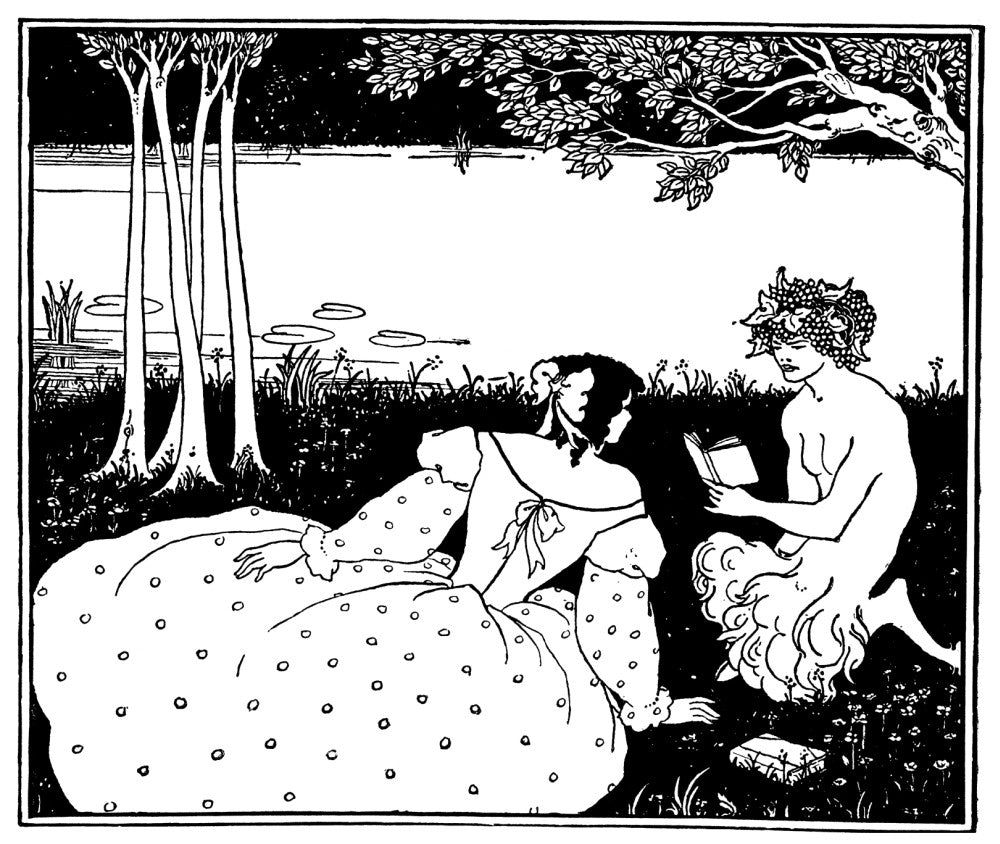 Beardsley Cover Design Fine Art Print by Aubrey Vincent Beardsley