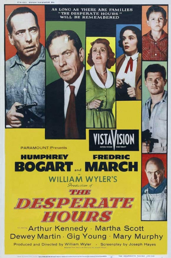 The Desperate Hours Movie Poster Print - 27x40