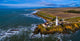 Elevated View of Pigeon Point Lighthouse Fine Art Print