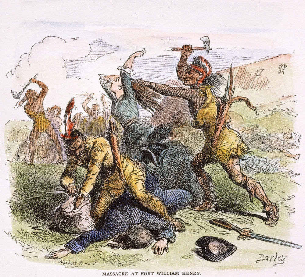 Lake George Massacre Fine Art Print - Fort William Henry 1757