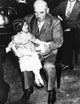 J.P. Morgan with Circus Performer Lya Graf Poster Print