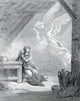The Annunciation Fine Art Print by Gustave Dore (1832-1883)